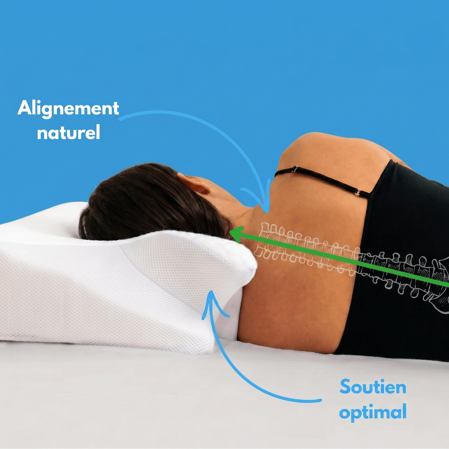 Cozy Sleep™ 2.0 — L'Oreiller Cervical Orthopédique - Cozy Sleep™