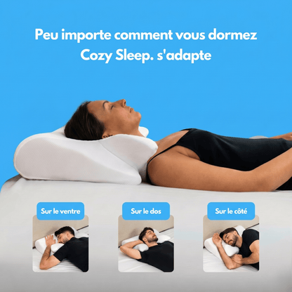 Cozy Sleep™ 2.0 — L'Oreiller Cervical Orthopédique - Cozy Sleep™