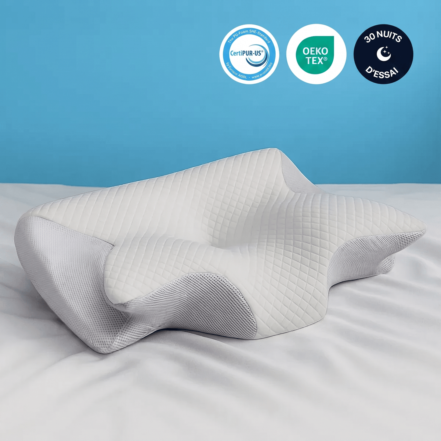 Cozy Sleep™ 2.0 — L'Oreiller Cervical Orthopédique - Cozy Sleep™