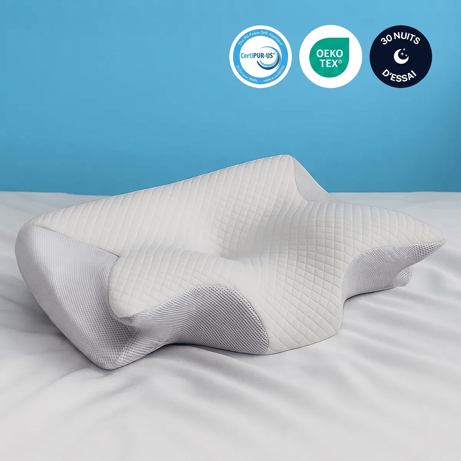Cozy Sleep™ 2.0 — L'Oreiller Cervical Orthopédique - Cozy Sleep™